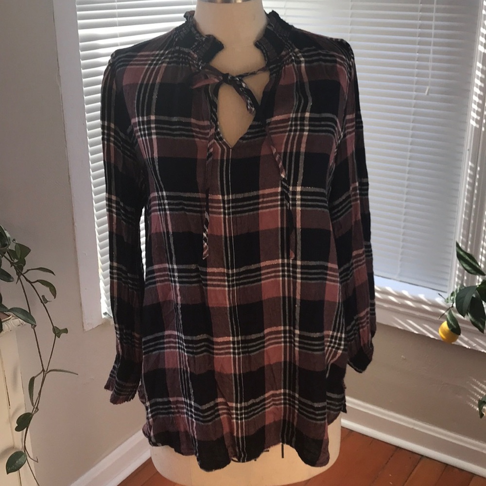 🎉FINAL SALE🎉Loft flannel top